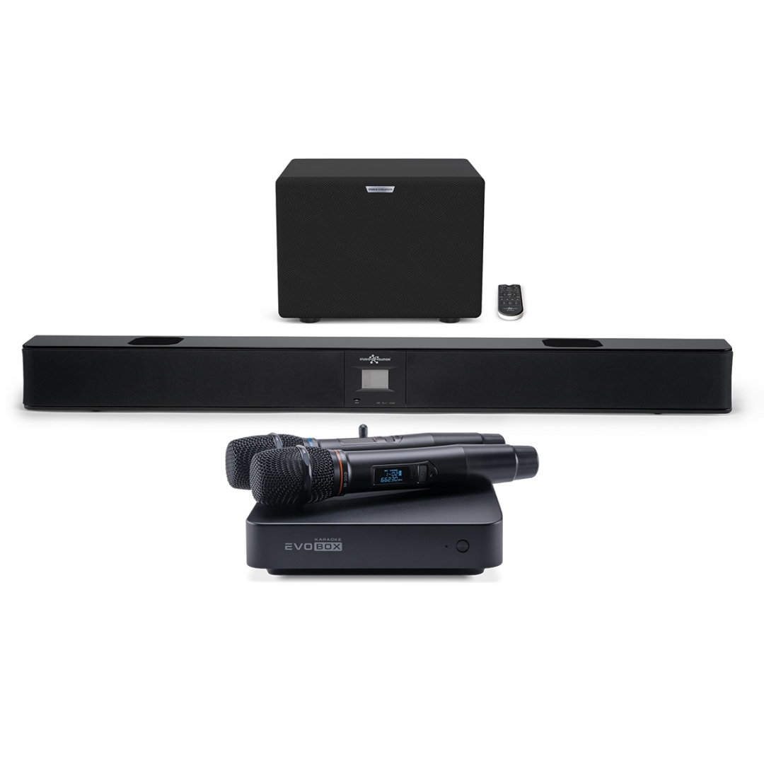 караоке-комплект EVOBOX Plus + EvoSound Bar (саундбар с караоке) в Моздоке