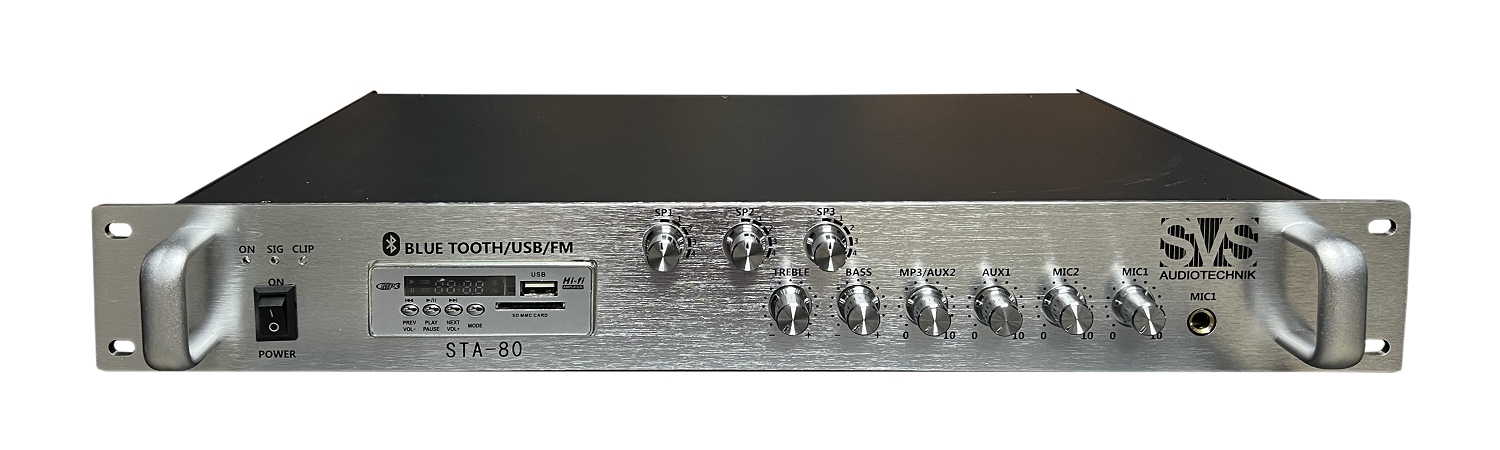 SVS Audiotechnik STA-80 Микшер-усилитель для систем Public Address в Моздоке