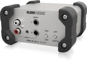 Klark Teknik DI 22P пассивный стерео директ-бокс в Моздоке
