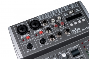 SVS Audiotechnik mixers AM-4 DSP Аналоговый микшерный пульт, 4-канала в Моздоке
